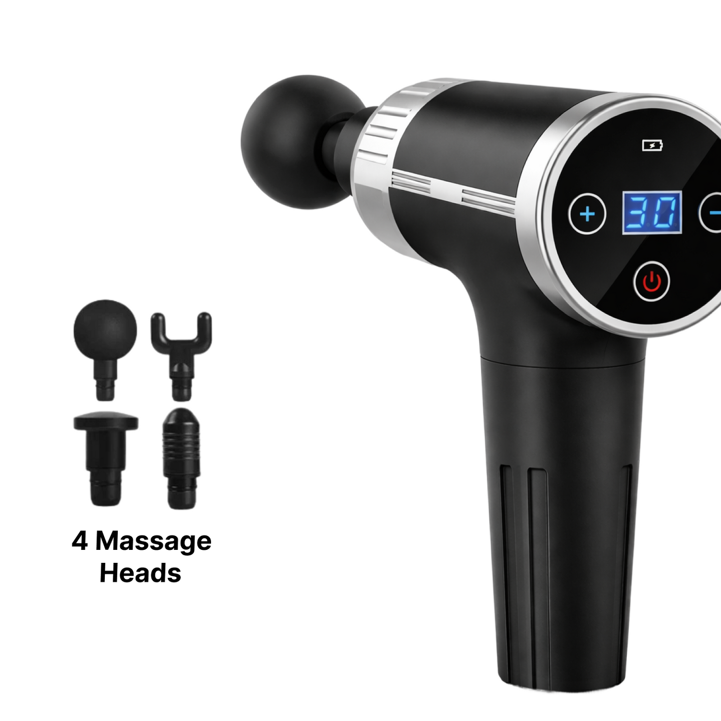 LCD Adjustable Vibration Recovery Gun