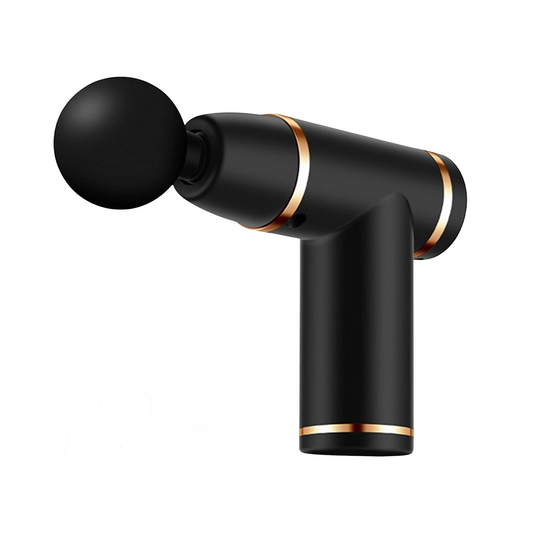 Mini Deep Tissue Massage Gun – Muscle Pain Relief (Black Gold)