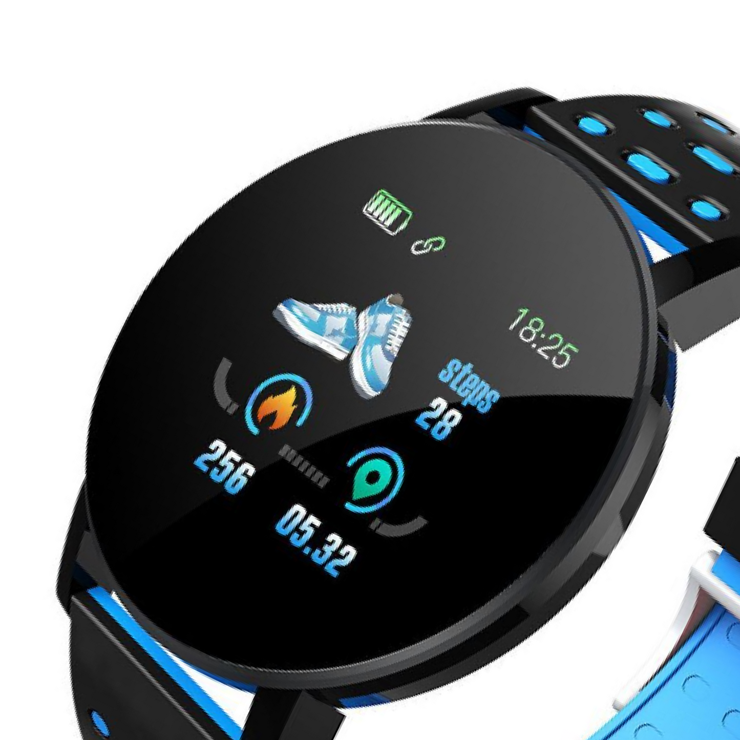 7X Plus Smart Fitness Watch - 7-Day Battery Life