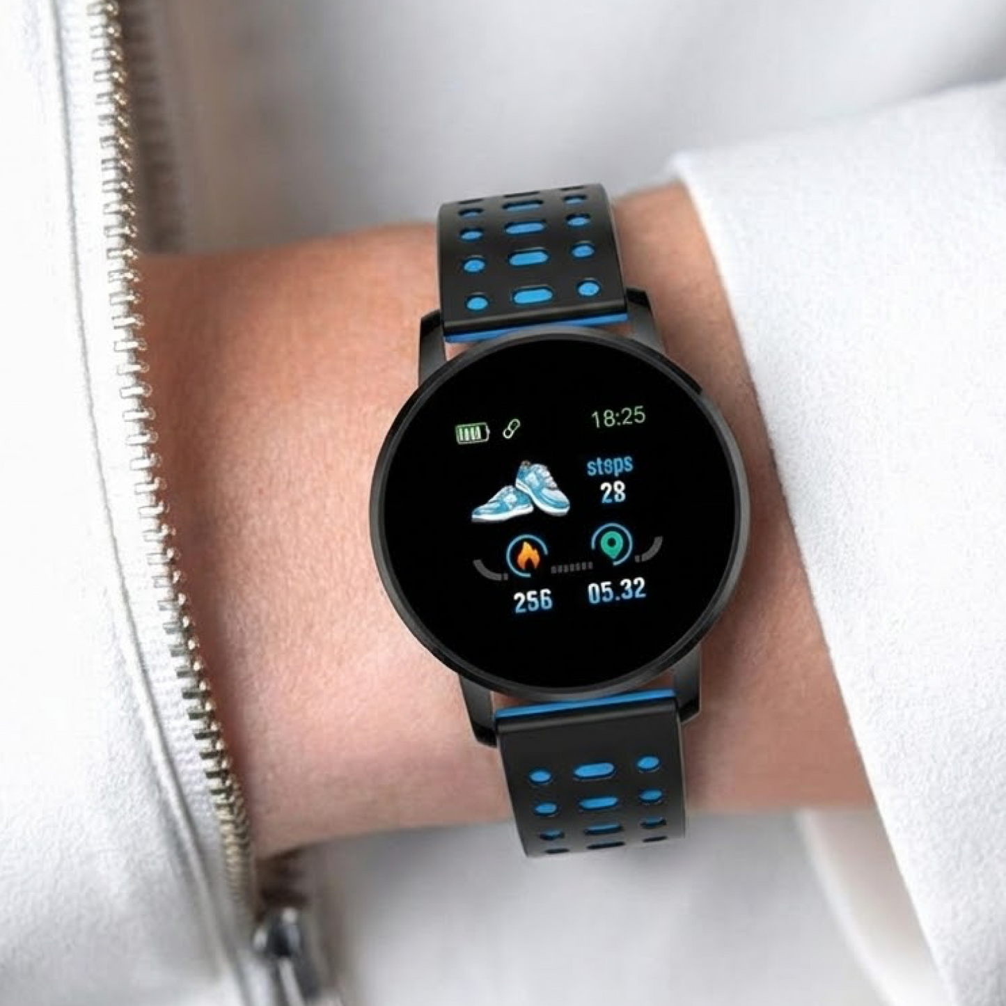 7X Plus Smart Fitness Watch - 7-Day Battery Life