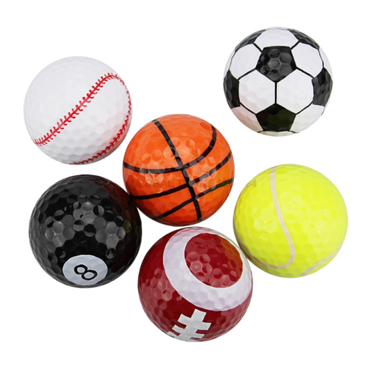 Sports-Themed Golf Balls – Fun Practice Balls for All Skill Levels
