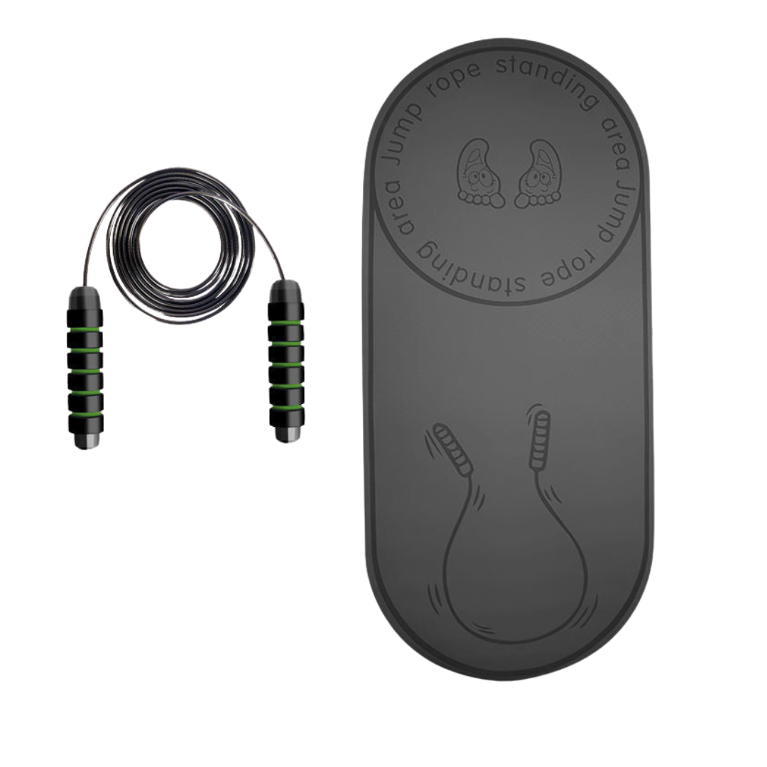 Non-Slip High-Density TPE Yoga Mat + Jump Rope