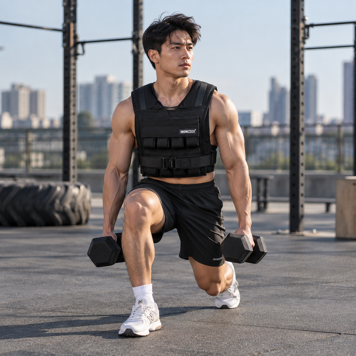 Weighted Training Vest (Adjustable) - Multi-Sport