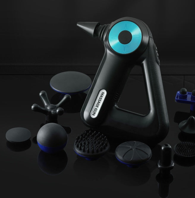 Percussion Massage Gun (10 Heads) - Full Body Recovery