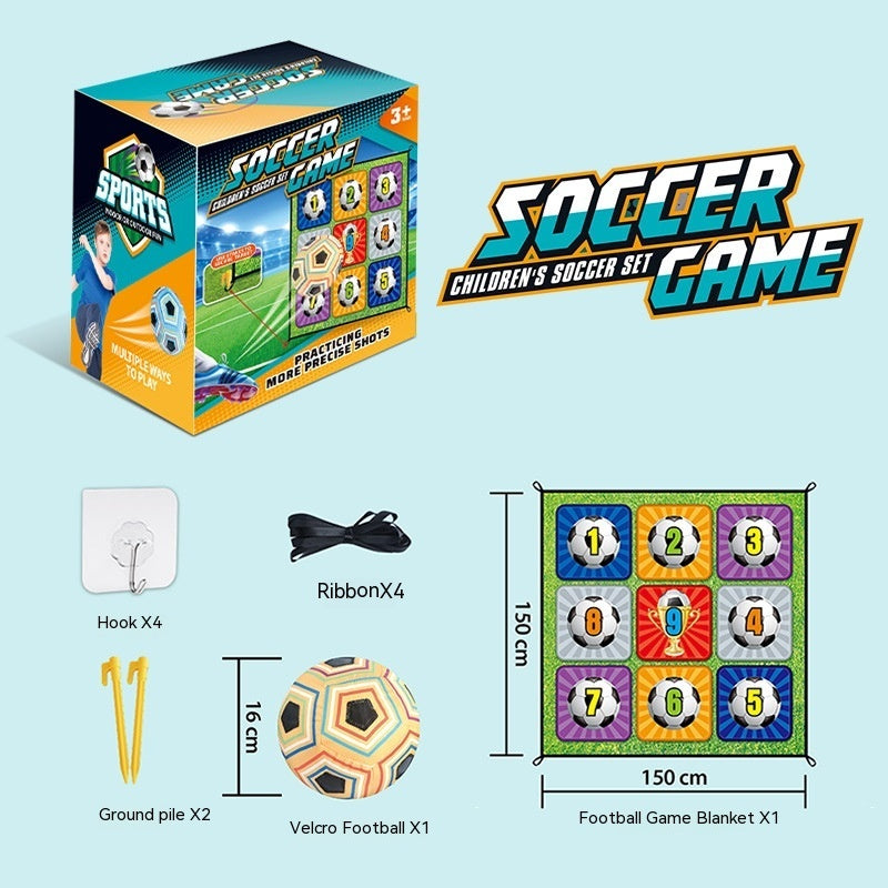 Velcro Soccer Target Game for Kids – Fun Indoor Scoring Practice