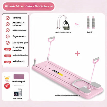 Automatic Rebound Ab Roller Board (Foldable)