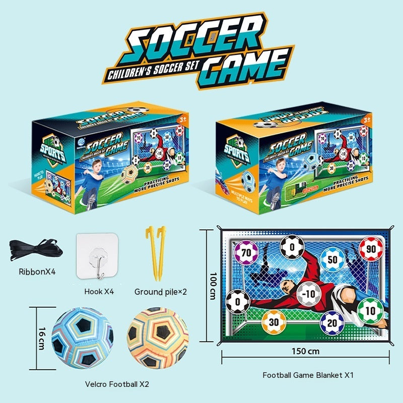 Velcro Soccer Target Game for Kids – Fun Indoor Scoring Practice
