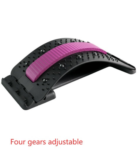 Adjustable Back Stretcher with Acupressure & Magnet Therapy
