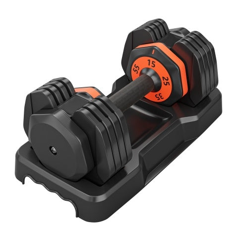 Adjustable 55LB Dumbbell Set Home