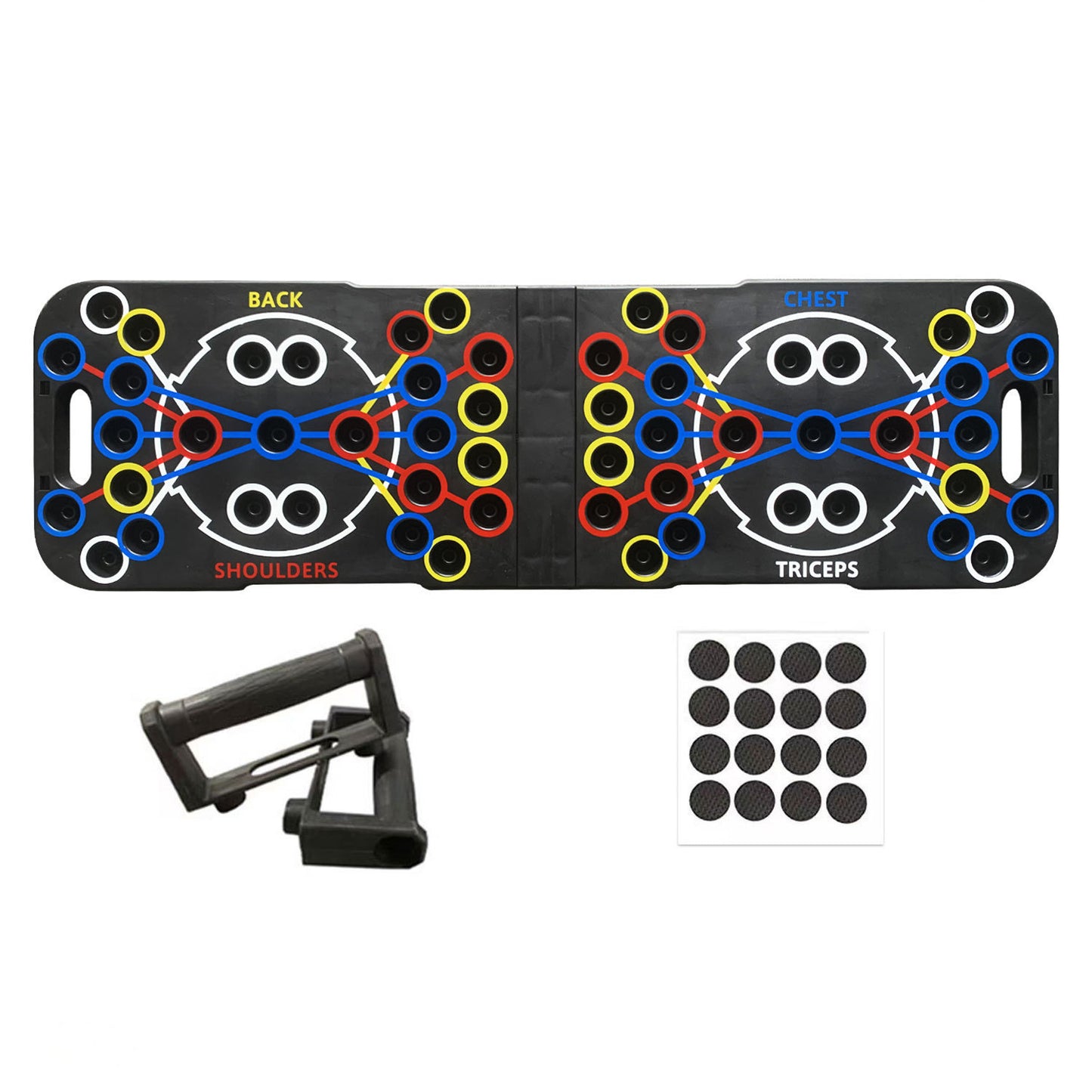 54-Hole Push-Up Board Multi-functional Exercise Board
