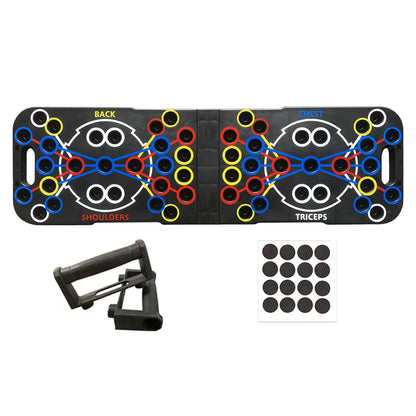 54-Hole Push-Up Board Multi-functional Exercise Board