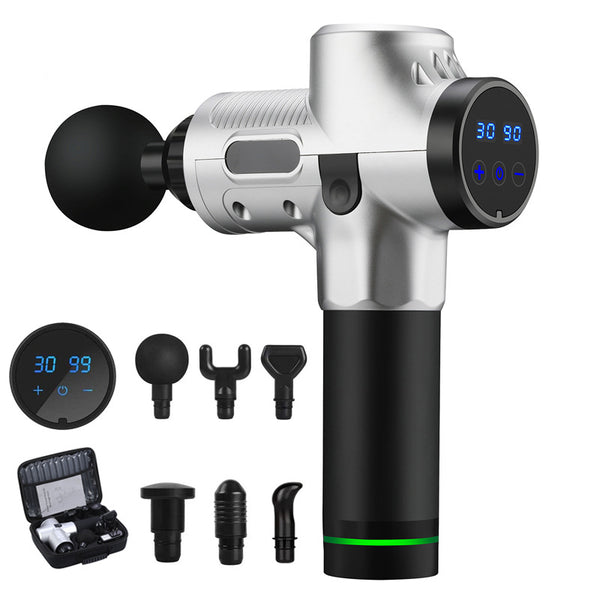 Rechargeable Deep Tissue Massage Gun - 6 Heads