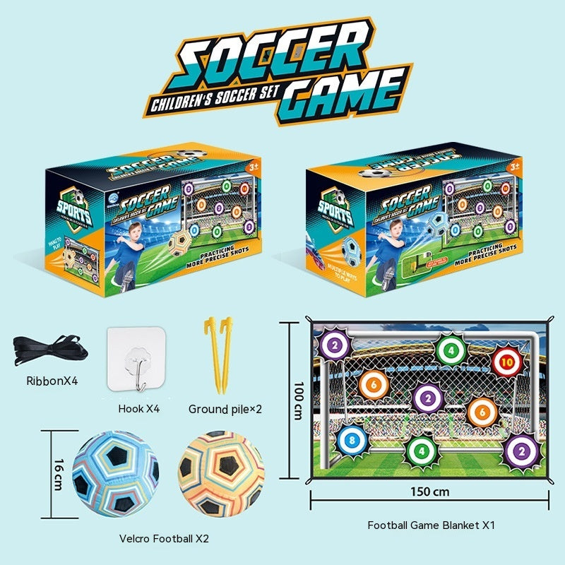 Velcro Soccer Target Game for Kids – Fun Indoor Scoring Practice