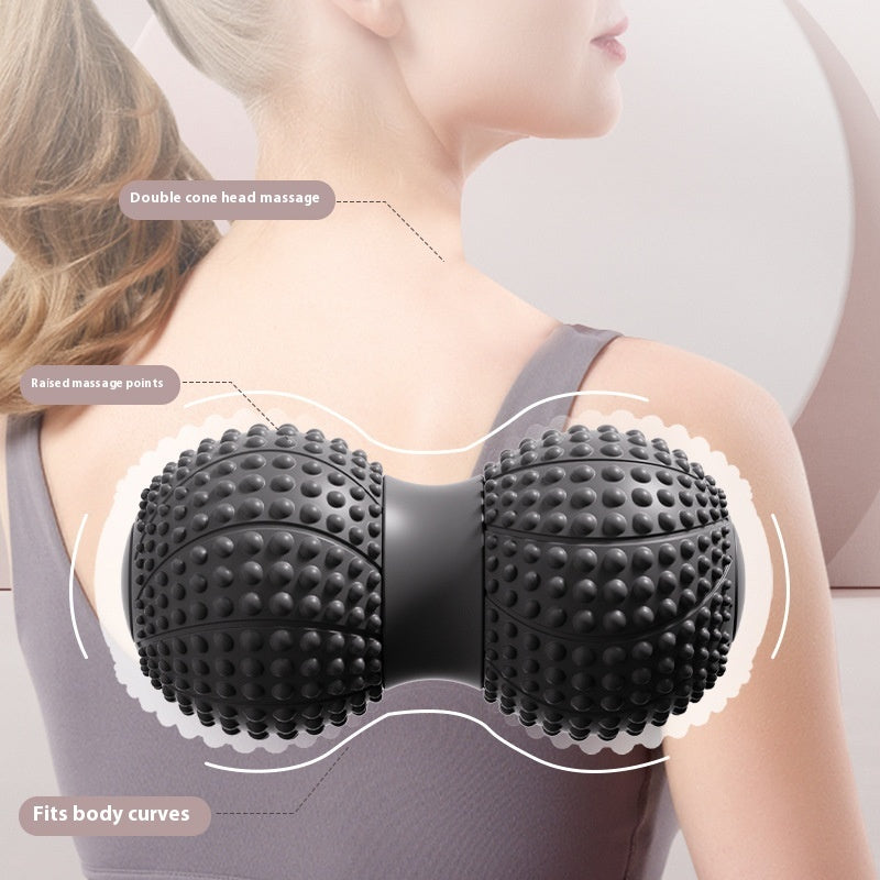 Textured Double Ball Massage Roller