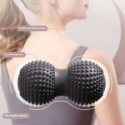 Textured Double Ball Massage Roller