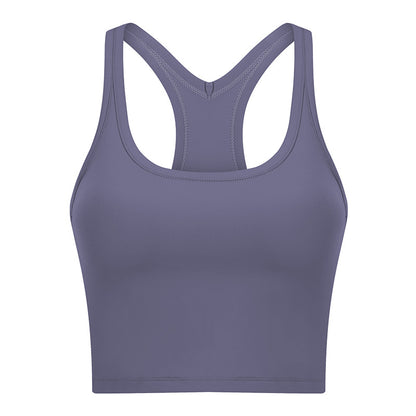 The Anchor Crop: Women's Moisture-Wicking Fitness Tank Top